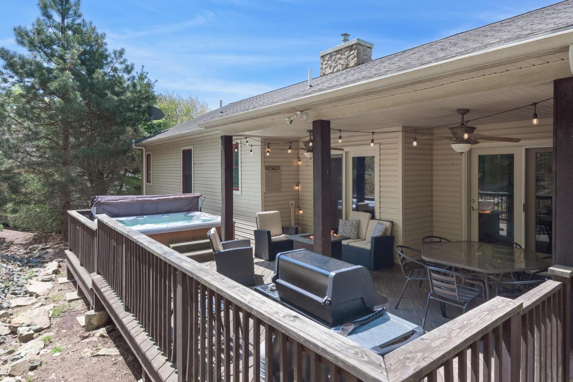 6 Fieldstone Ct Villa Lake Harmony Eksteriør bilde
